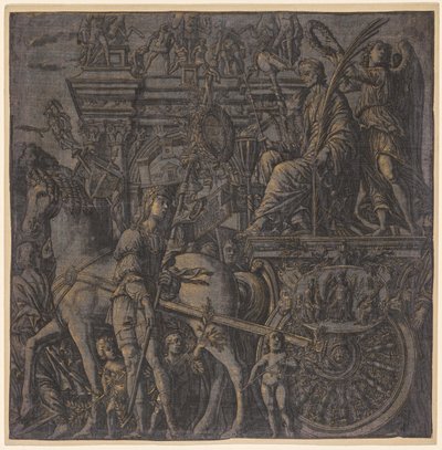 Julius Cæsars triumf: Caesar Triumphant af Andrea Andreani