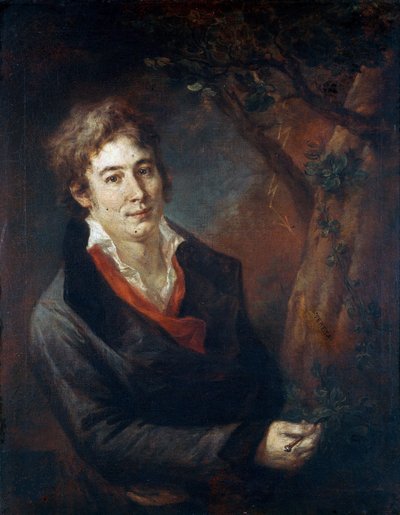 Portræt af Ugo Foscolo 1778-1827, 1801-1802. af Andrea Appiani