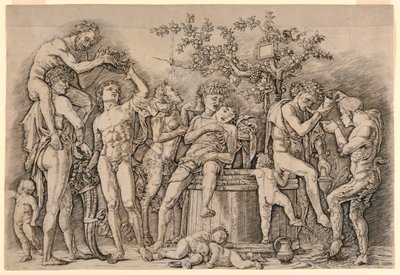 bachchanal af Andrea Mantegna