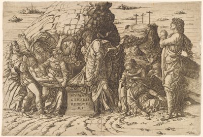 Begravelsen af Andrea Mantegna