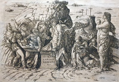 Begravelsen af Andrea Mantegna
