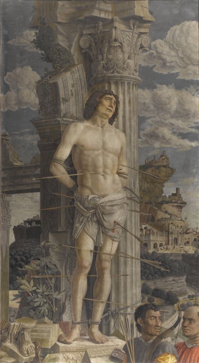 Sankt Sebastians martyrium af Andrea Mantegna