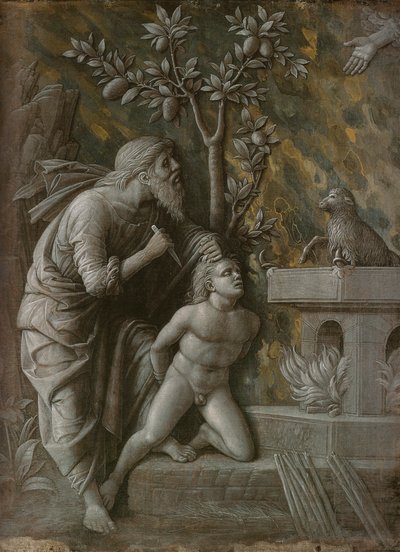 Isaks offer, ca. 1490-1495 af Andrea Mantegna