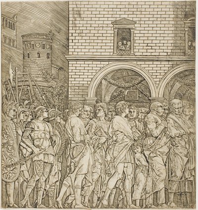 Senatorerne, fra Triumph of Caesar af Andrea Mantegna