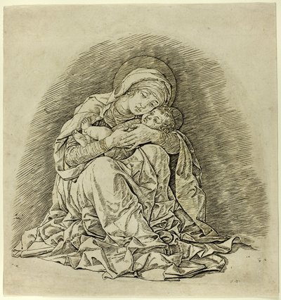 Jomfru og barn af Andrea Mantegna