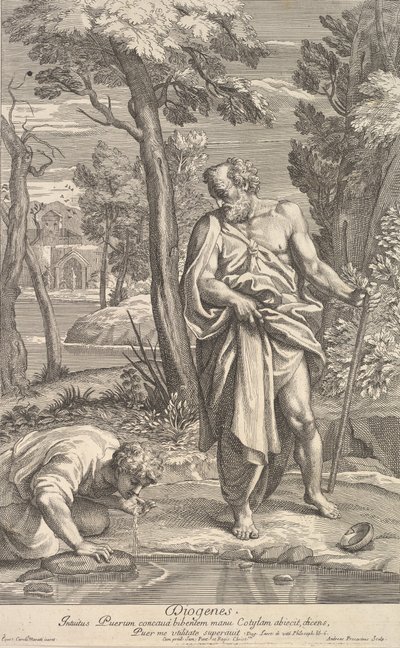 Diogenes, 1685-1734. af Andrea Procaccini