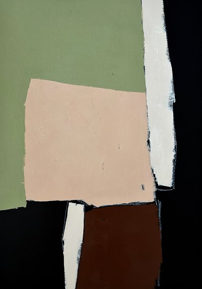 Abstrakte, jordnære former af Andrea Reichhart