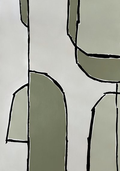 Abstrakte Sage-formularer af Andrea Reichhart