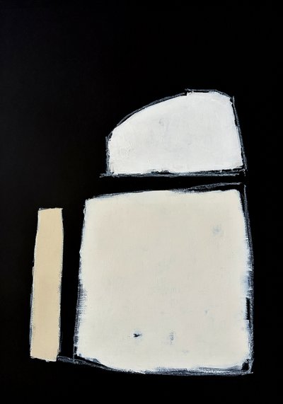 Neutrale abstrakte former af Andrea Reichhart