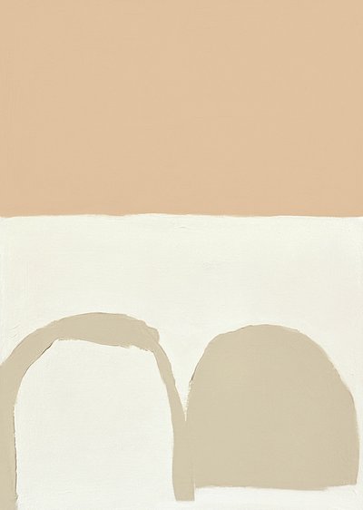 Blødt, neutralt landskab af Andrea Reichhart