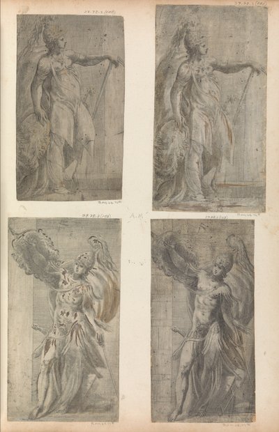 Bellona, ​​ca. 1546-52. af Andrea Schiavone