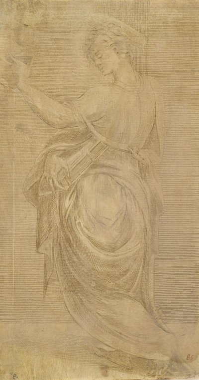 Sankt Johannes evangelisten,. af Andrea Schiavone