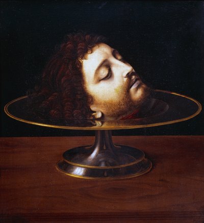 Johannes Døberens hoved af Andrea Solario