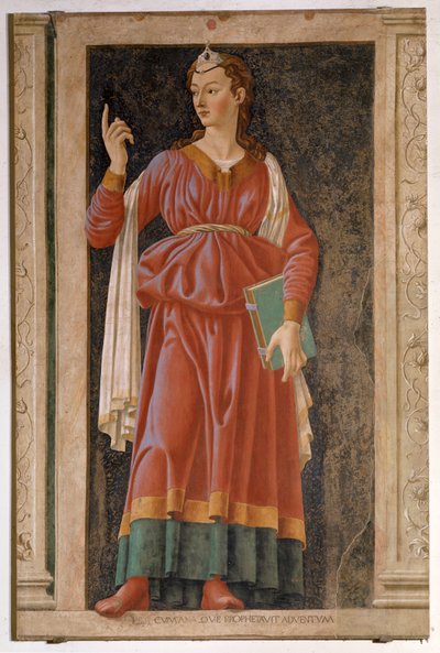 Sibyllen af Cumae (fresco af Andrea del Castagno