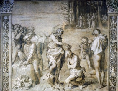 Sankt Johannes døber skarer af Andrea del Sarto