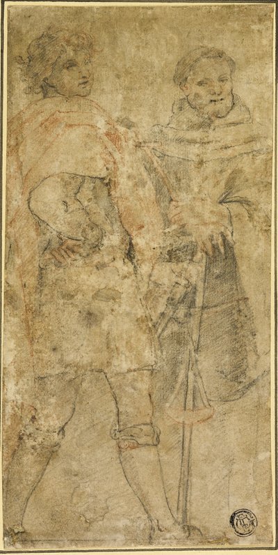 Sankt Michael og San Giovanni Gualberto af Andrea del Sarto
