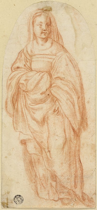 Stående Kvinde af Andrea del Sarto
