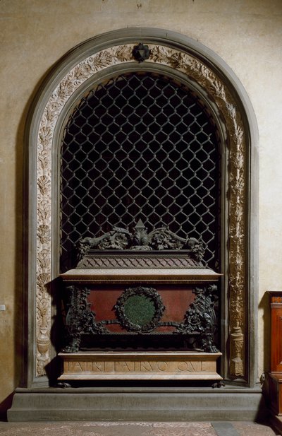Begravelsesmonument af Piero og Giovanni de Medici, søn af Cosimo de Medici den ældre af Andrea del Verrocchio