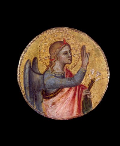 Bebudelsens engel, 1300-tallet af Andrea di Cione