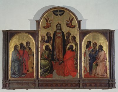 pinse (tempera på panel) af Andrea di Cione Orcagna