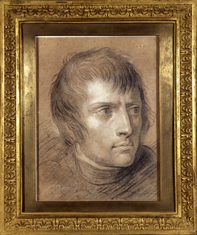 Napoleon Bonaparte (1769-1821), førstekonsul, i 1803 (tegning) af Andrea the Elder Appiani