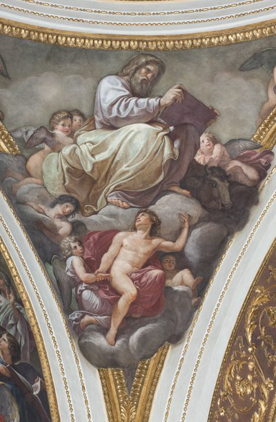 Sankt Lukas, 1792-95 af Andrea the Elder Appiani
