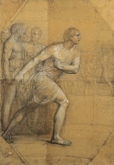 Diskoskasteren, af Andrea Appiani, tegning af Andrea the Elder Appiani