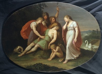 Adonis død af Andrea the Elder Appiani
