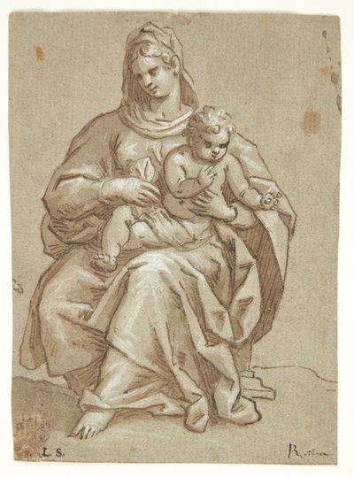 Mary med barnet af Andreas Bodan II