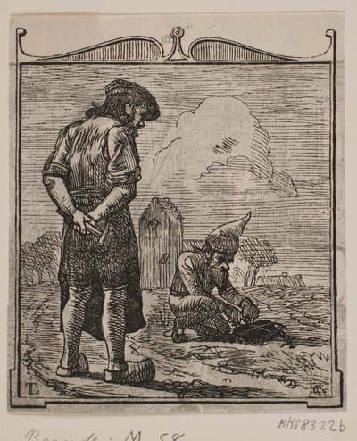 Compositioavnal undersøgelse, muligvis for A Measure af Andreas Flinch
