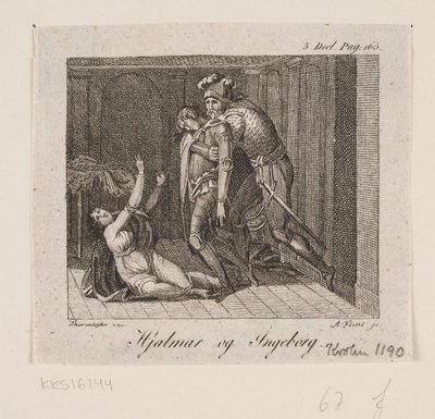 Hjalmar og Ingeborg af Andreas Flint