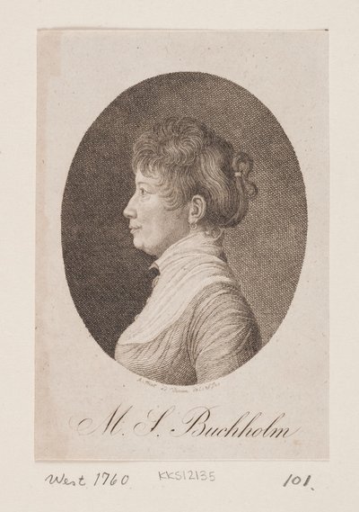 Magdalene Sophie Buchholm af Andreas Flint
