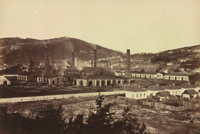Jernværk i Reschitza, ca. 1860. af Andreas Groll