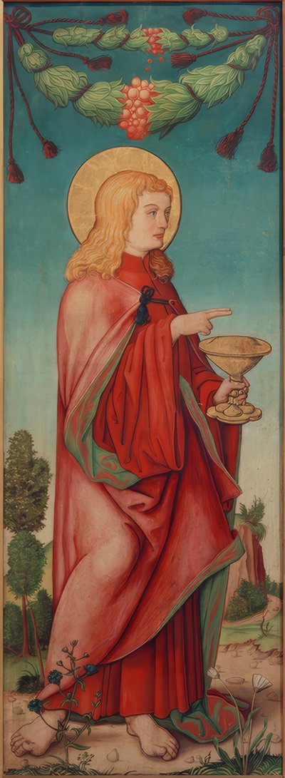 Johannes evangelisten af Andreas Haider