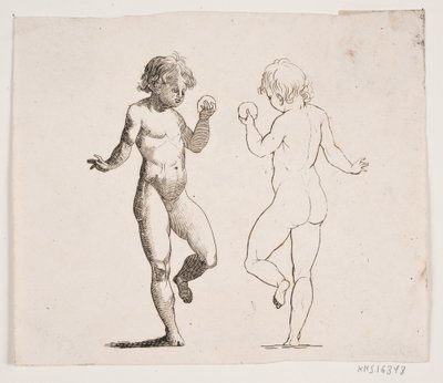 Dansende dreng af Andreas Lillienberg