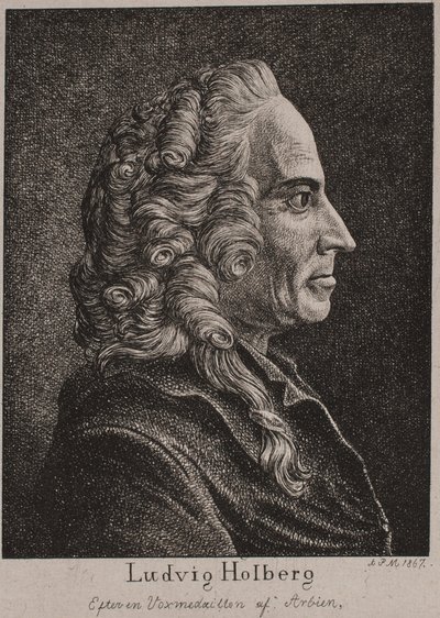 Ludvig Holberg af Andreas Peter Madsen