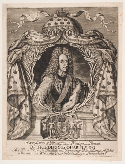 Kong Frederik IV af Andreas Reinhardt