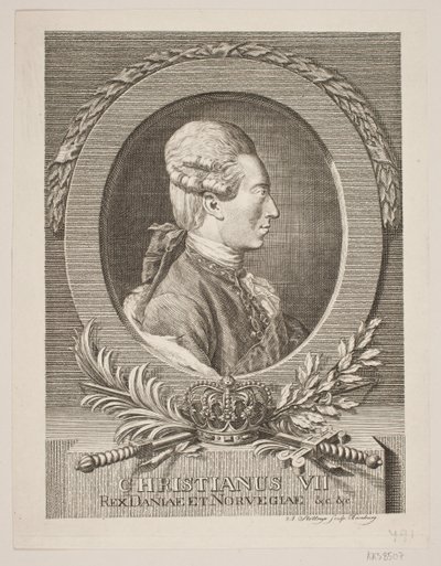 Christian VII af Andreas Støttrup