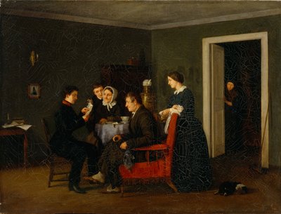 Glædeligt brev, 1858 af Andrei Andreyevich Popov