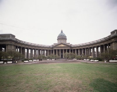 Kazan-katedralen i Sankt Petersborg, 1800-1811 af Andrei Nikiforovich Voronikhin