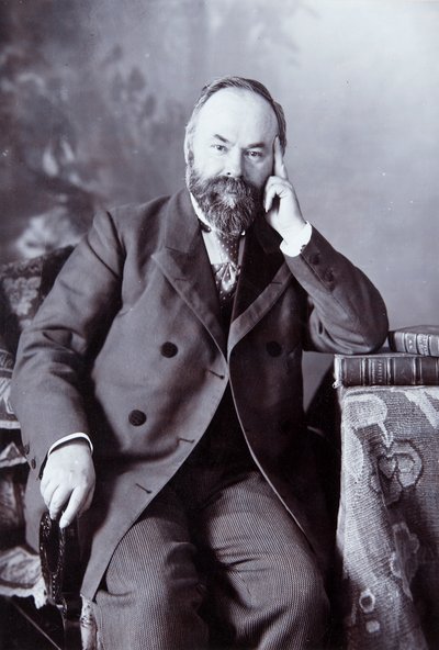 Pyotr Shchukin, russisk kunstsamler, c1890-c1900 af Andrei Osipovich Karelin