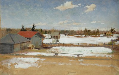 Tumenevs ejendom, ca. 1890-95 af Andrei Petrovich Ryabushkin