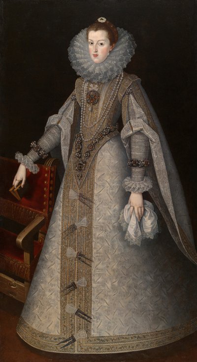 Dronning Margaret af Spanien, ca. 1610. af Andres Lopez Polanco