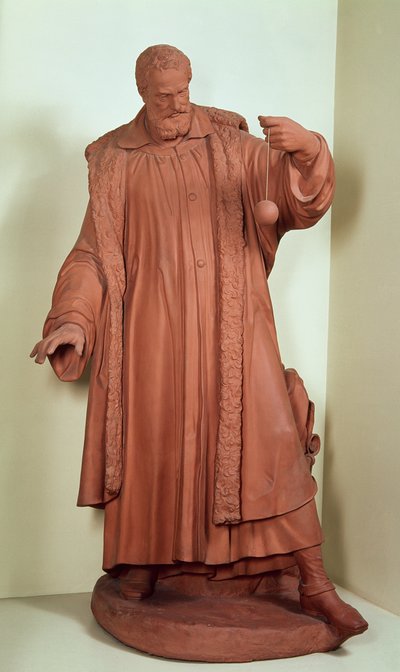 Galileo Galilei (1564-1642) ca. 1630 (terracotta) af Andreus Boni