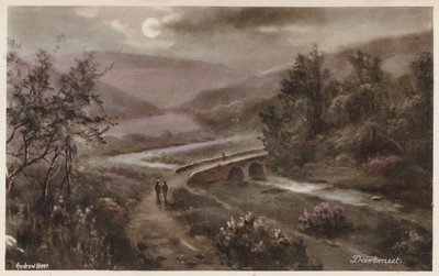 Dartmoor: Dartmeet (farvefoto) af Andrew Beer