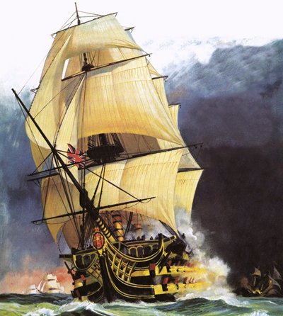 HMS Victory af Andrew Howat