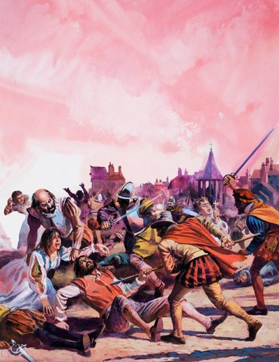 Bartholomæusdag-massakren af Andrew Howat