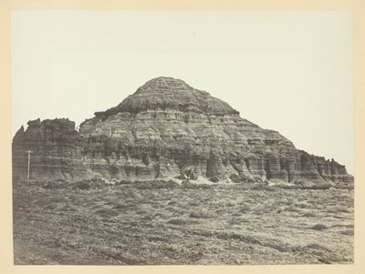 Church Buttes, nær Fort Bridger, Wyoming-territoriet af Andrew Joseph Russell