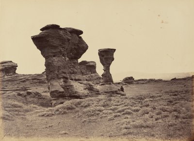 Billede 12. Dial Rock, Red Buttes,1869 (foto) af Andrew Joseph Russell