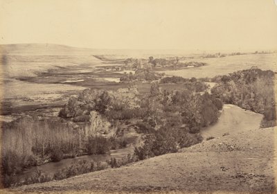 Billede 18. Dalen ved Little Laramie River,1869 (foto) af Andrew Joseph Russell